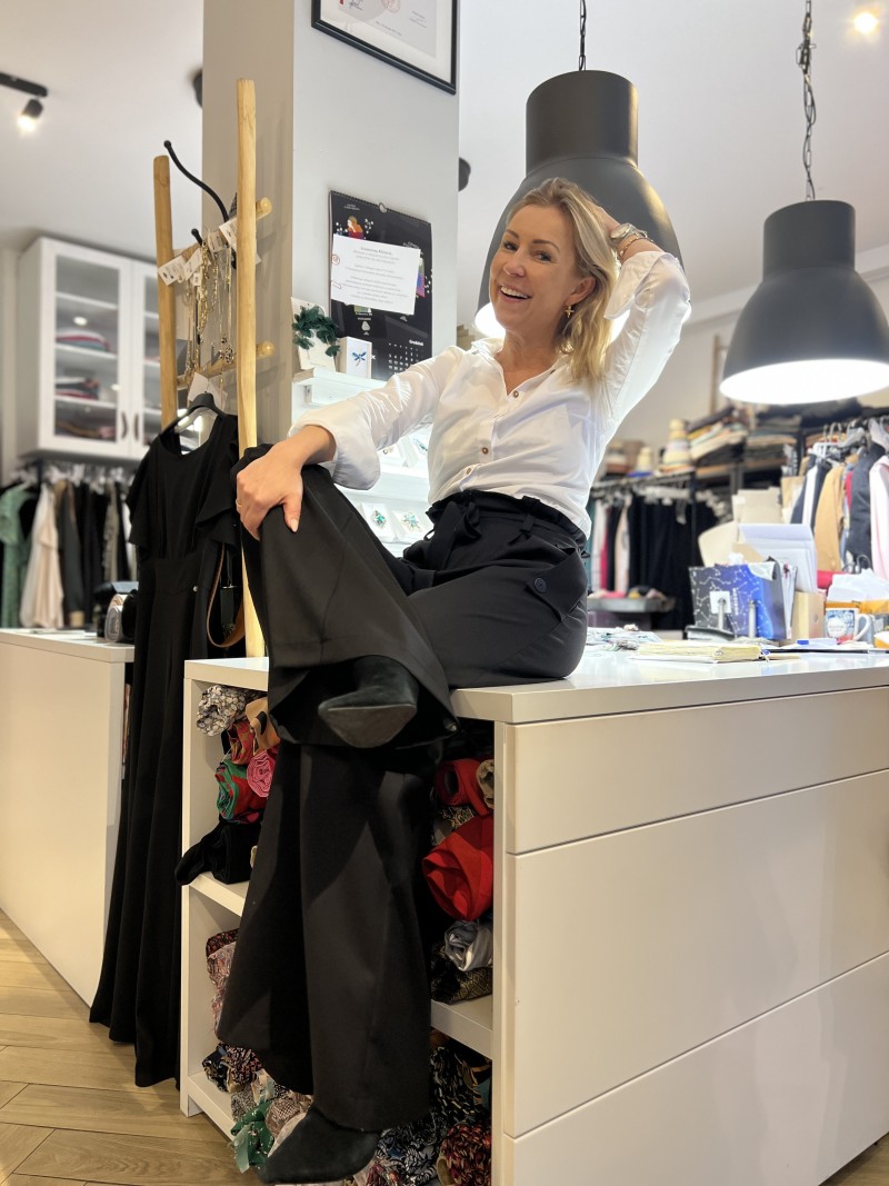 Miniatura produktu Spodnie Paris Maxi Black