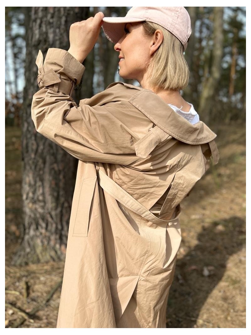 Miniatura produktu Płaszcz Trencz Creo Beige