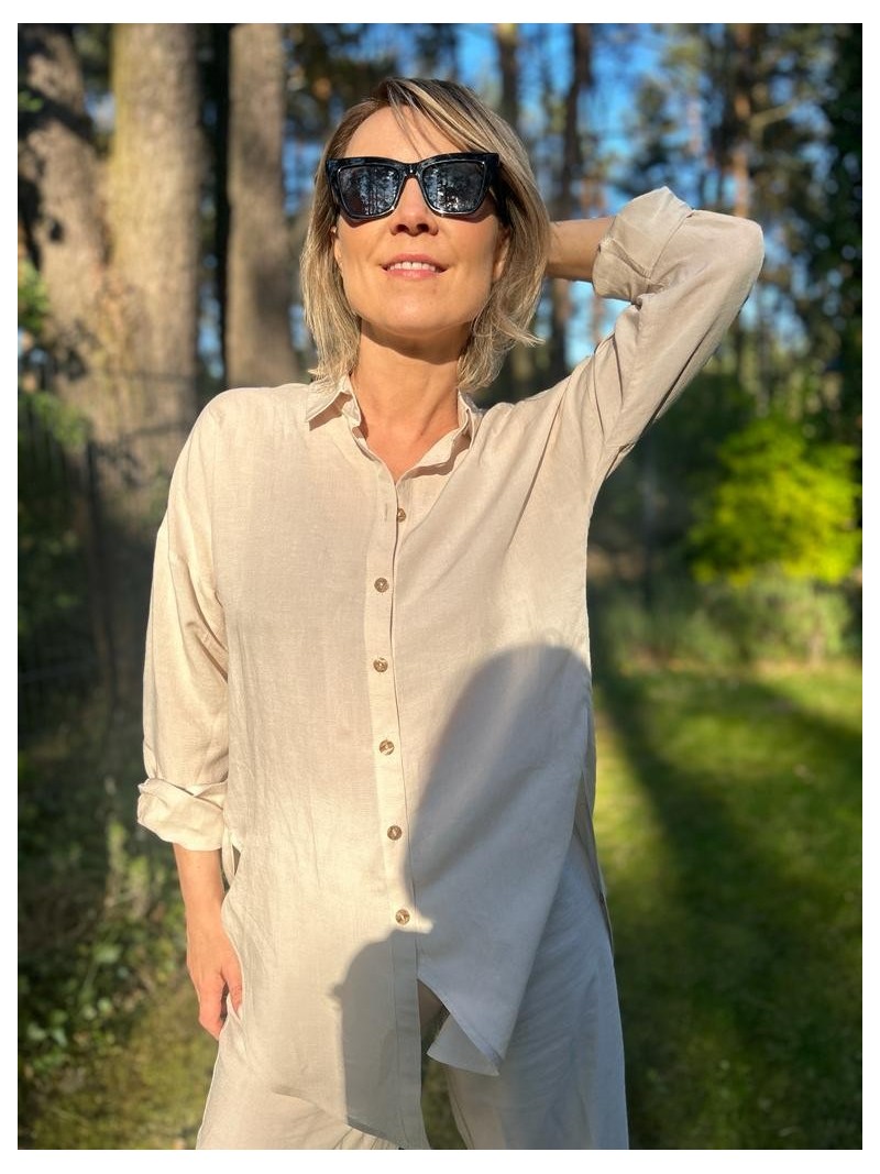 Miniatura produktu Koszula Ocean Len Beige