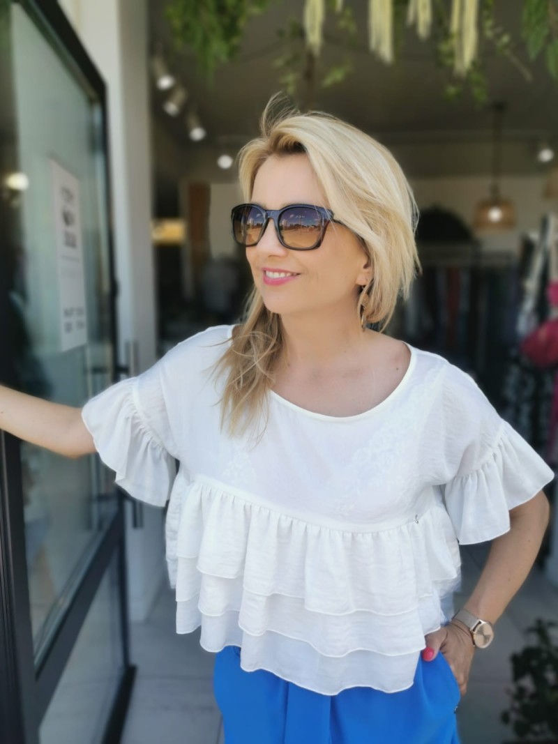 Miniatura produktu Bluzka Fleur White