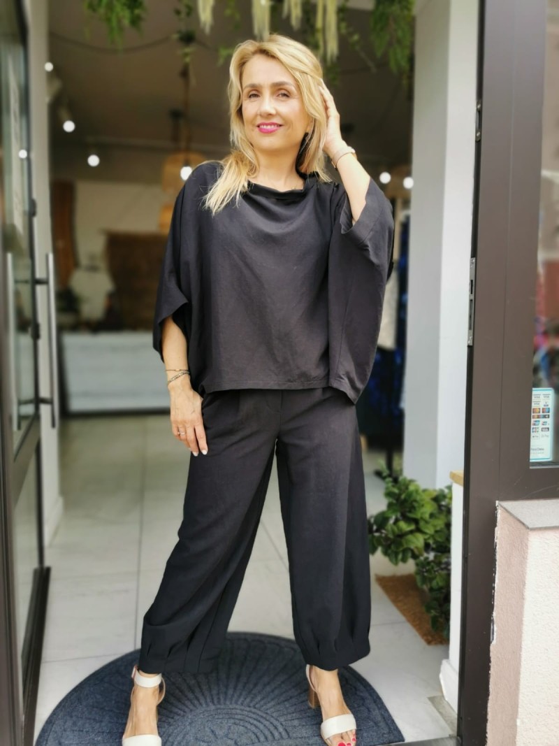 Miniatura produktu Bluza Oversize Butterfly Black&Len