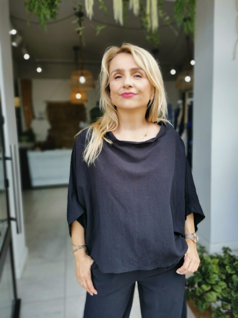 Miniatura produktu Bluza Oversize Butterfly Black&Len