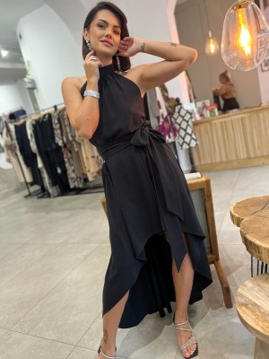 Asymetryczna Spódnica w kolorze czarnym Velia Black&Diamond