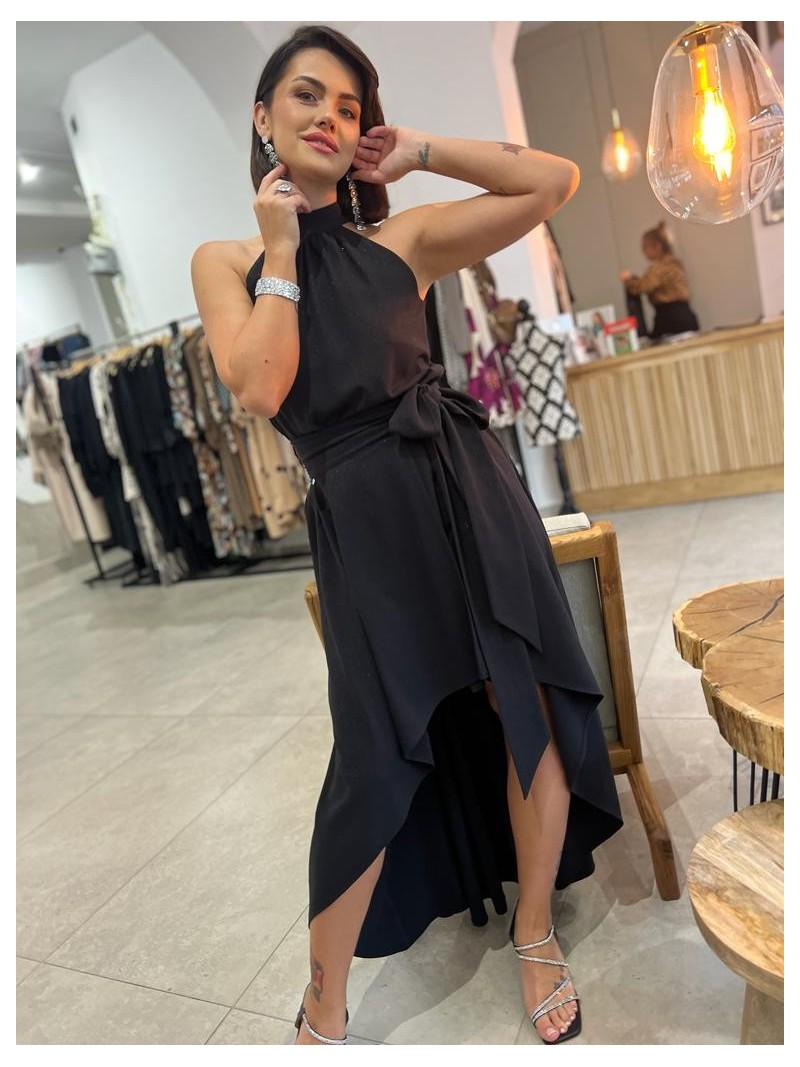 Miniatura produktu Asymetryczna Spódnica w kolorze czarnym Velia Black&Diamond