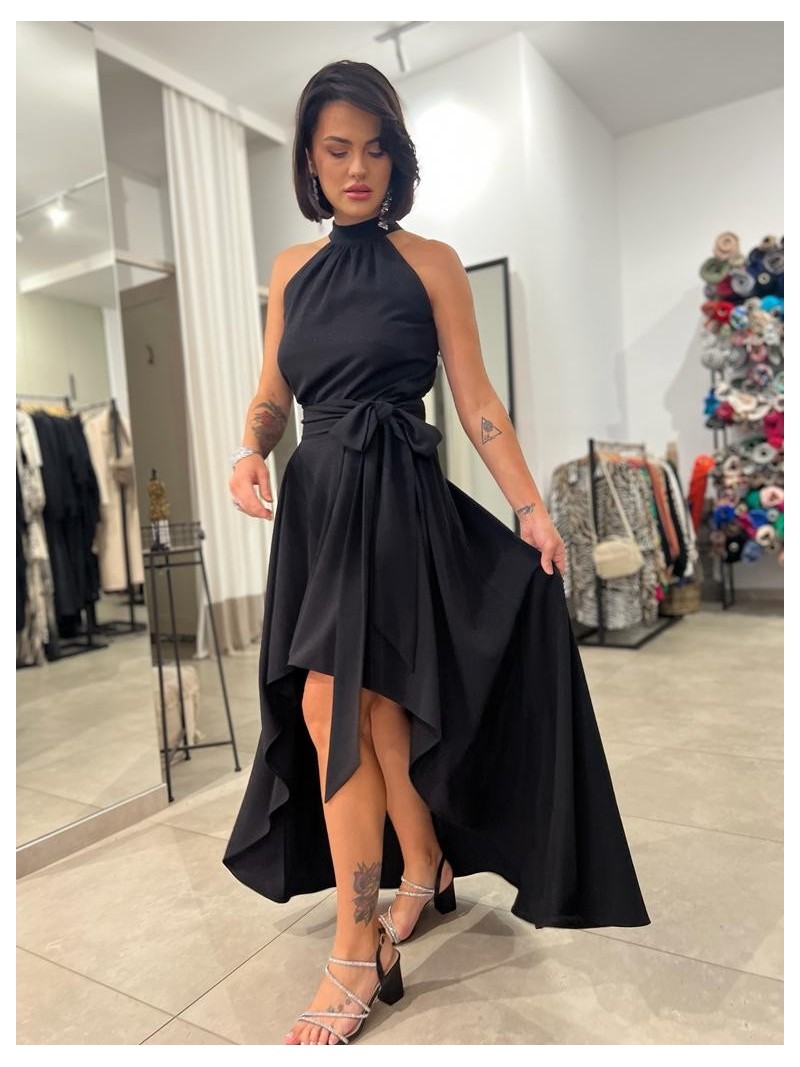 Miniatura produktu Asymetryczna Spódnica w kolorze czarnym Velia Black&Diamond