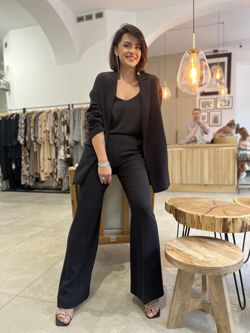 Miniatura produktu Czarny Żakiet oversize z kieszeniami Cassie Diamond&Black