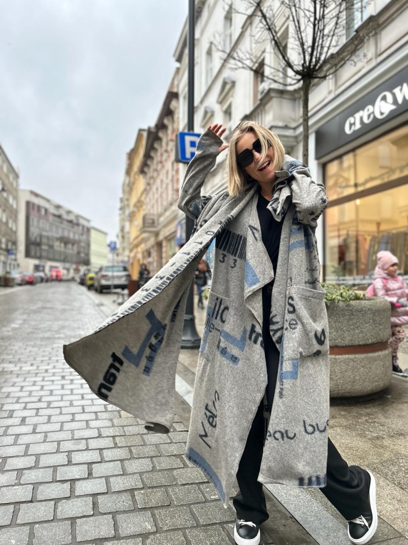 Miniatura produktu Płaszcz AFAIK Grey&Blue