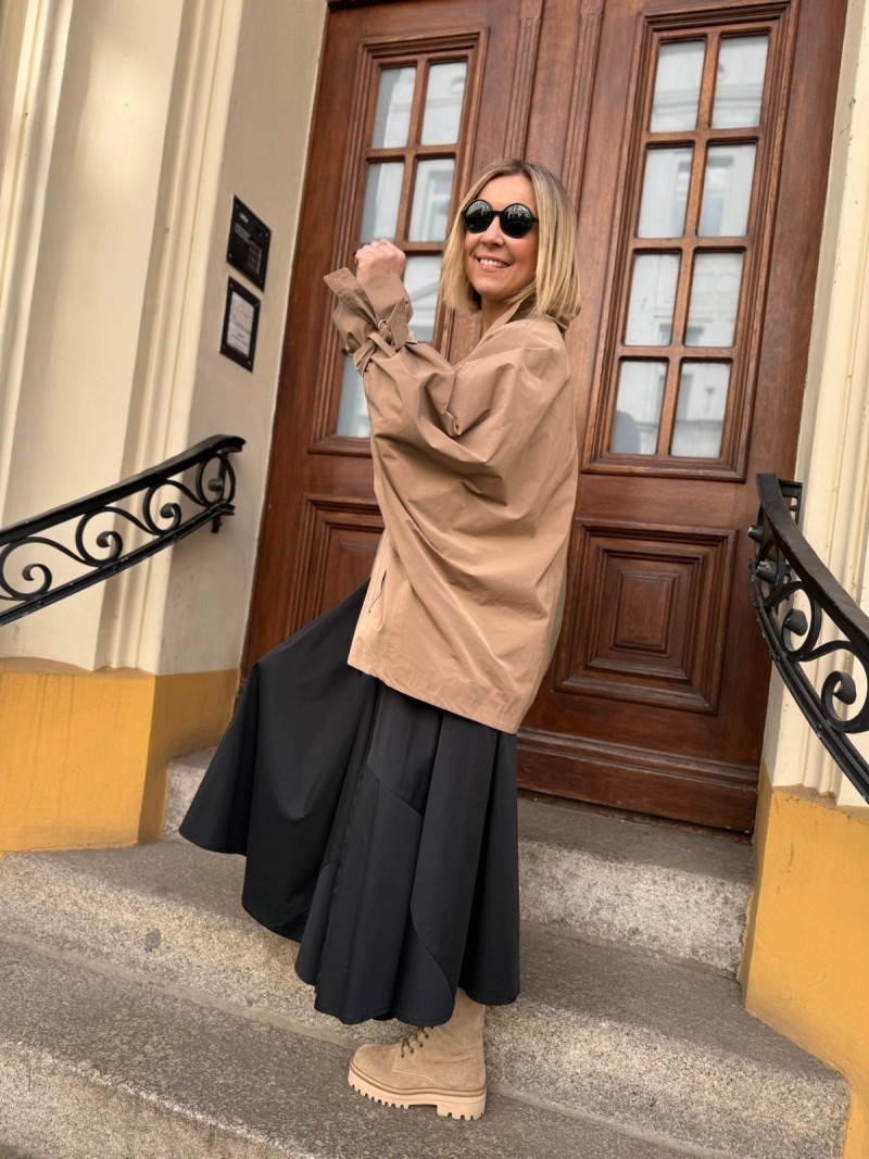 Miniatura produktu Płaszcz Creo Beige One Size