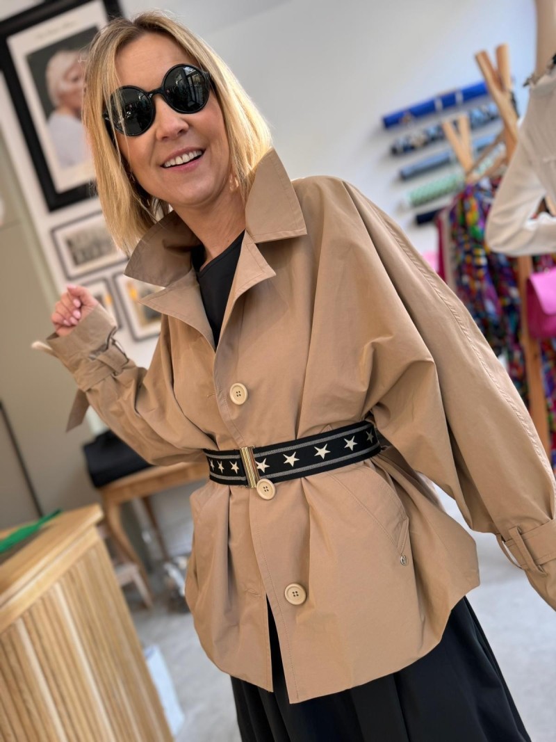 Miniatura produktu Płaszcz Creo Beige One Size