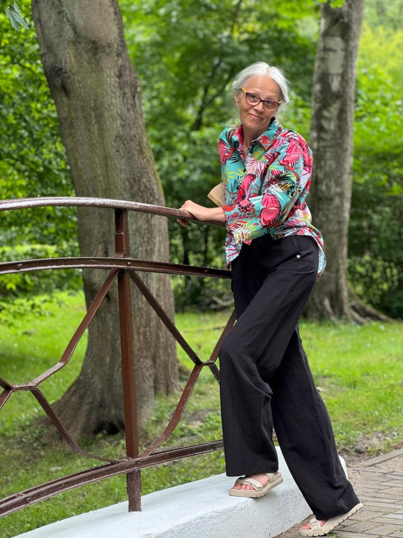 Miniatura produktu Spodnie Culoty Black&Len