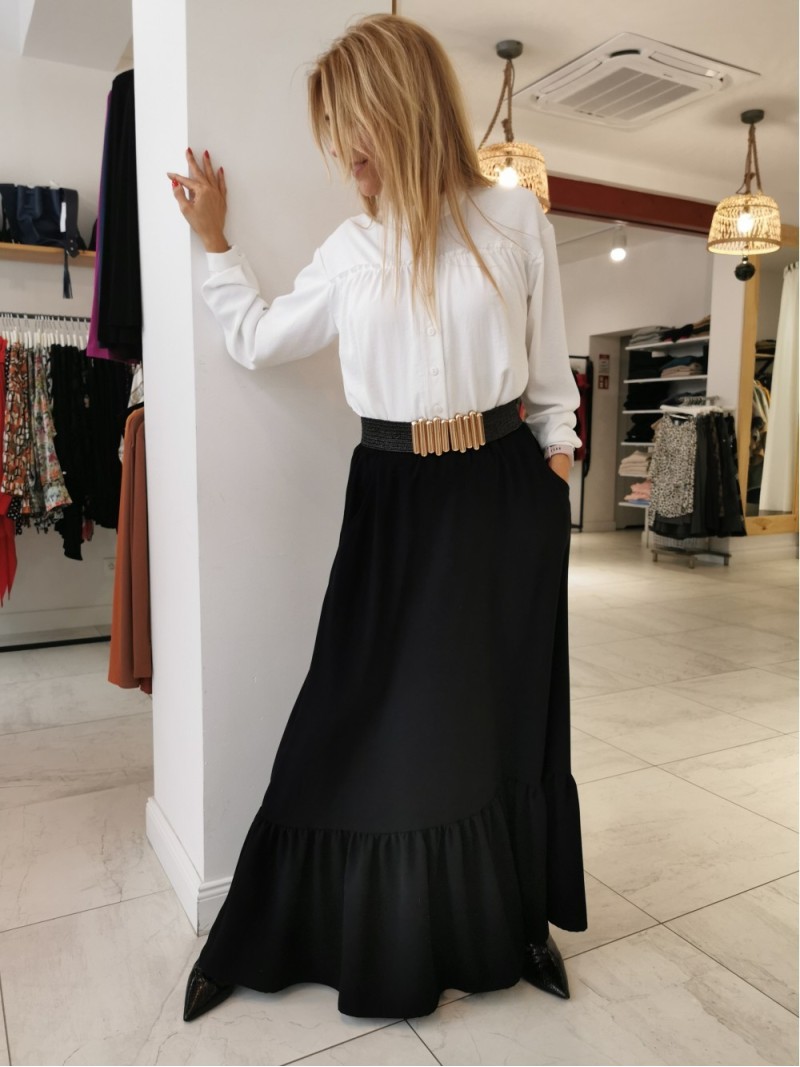 Miniatura produktu Spódnica Boho w kolorze czarnym Boho Black