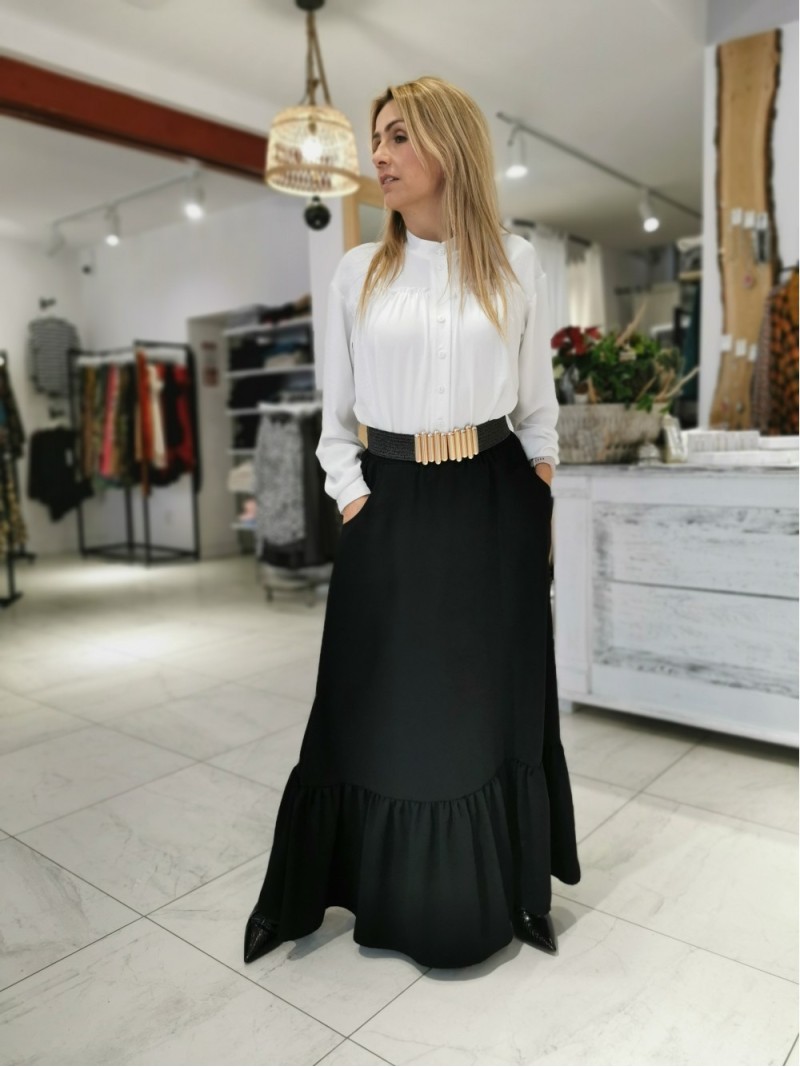 Miniatura produktu Spódnica Boho w kolorze czarnym Boho Black