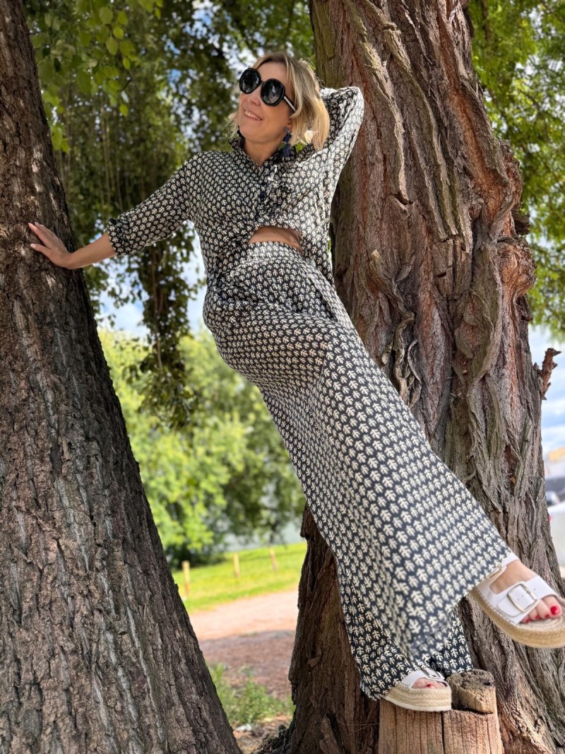 Miniatura produktu Spodnie Karl Royal Black