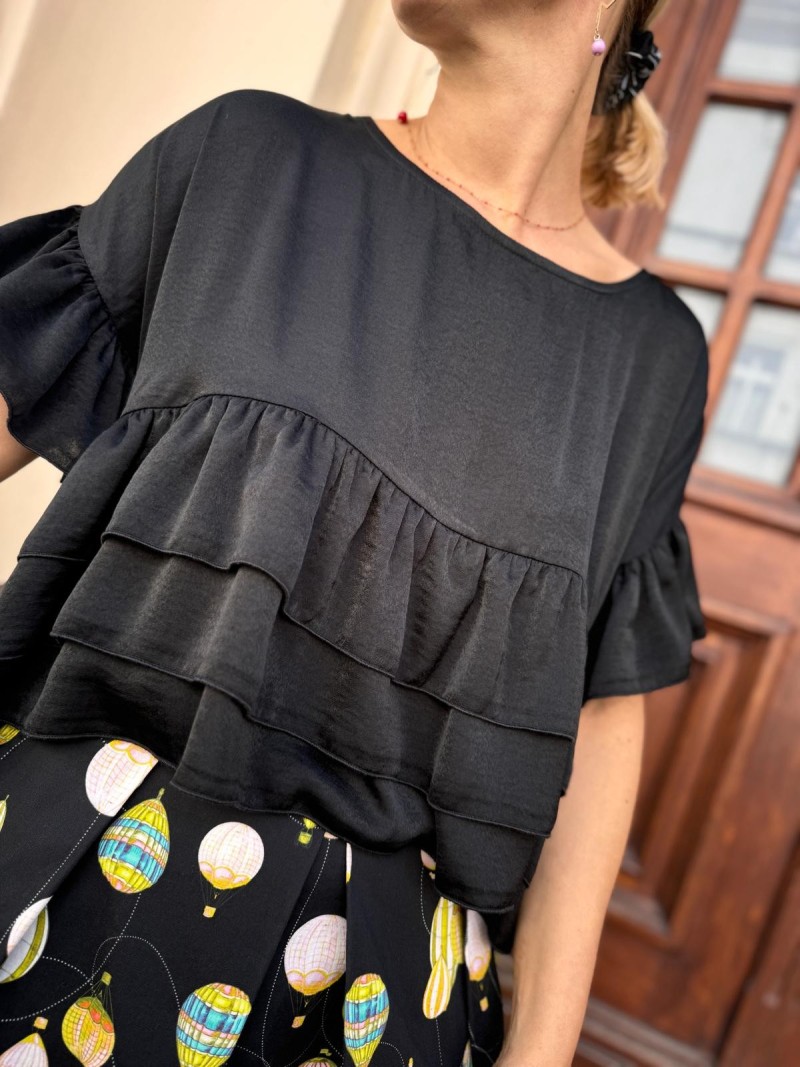 Miniatura produktu Bluzka Fleur Black