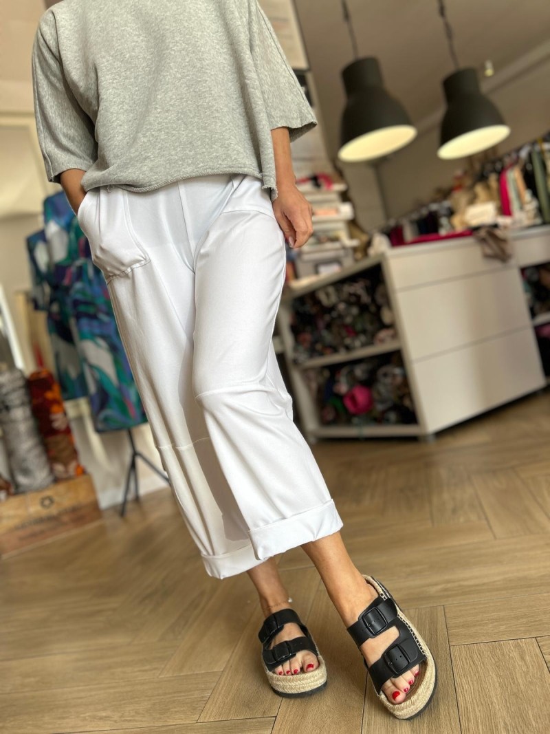 Miniatura produktu Spodnie Roll White Long