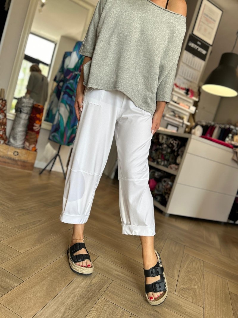 Miniatura produktu Spodnie Roll White Long