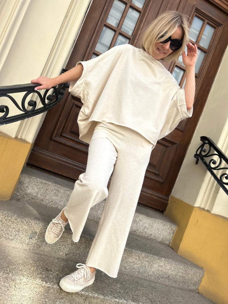 Miniatura produktu Bluza Oversize Butterfly Beige&Konopie