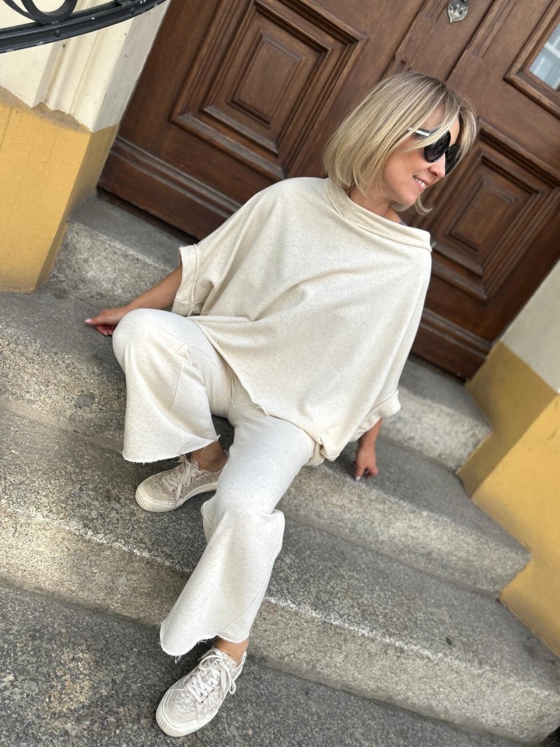 Miniatura produktu Bluza Oversize Butterfly Beige&Konopie