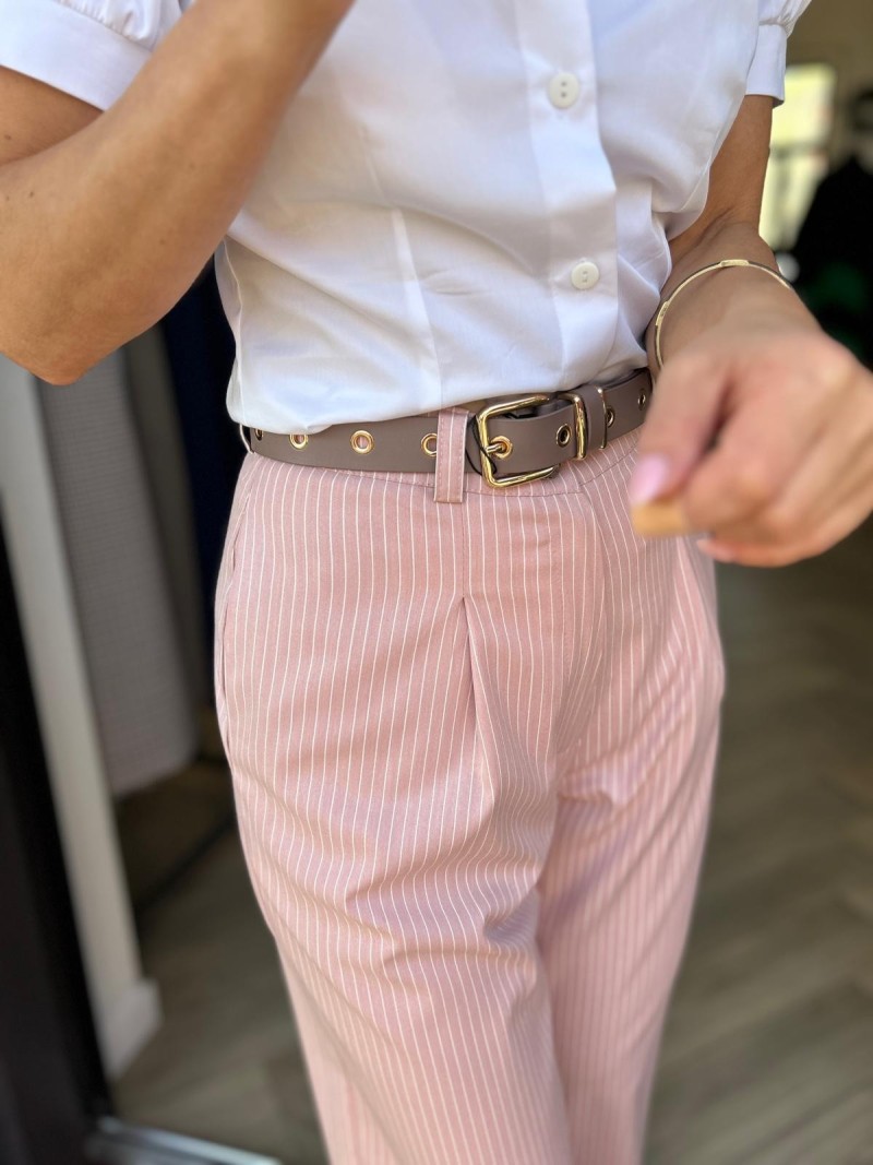 Miniatura produktu Spodnie Caroline White&Pink