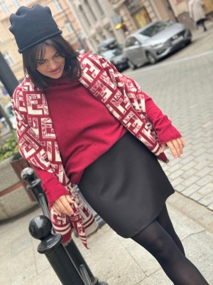 Czarna trapezowa Spódniczka mini z podszewką Rory Black