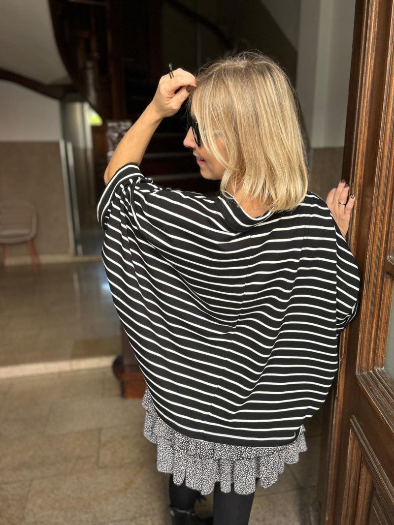 Miniatura produktu Bluza Oversize Butterfly Black&Lines