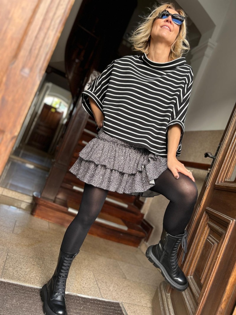 Miniatura produktu Bluza Oversize Butterfly Black&Lines