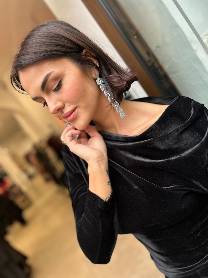 Miniatura produktu Bluzka Julia Black&Aksamit