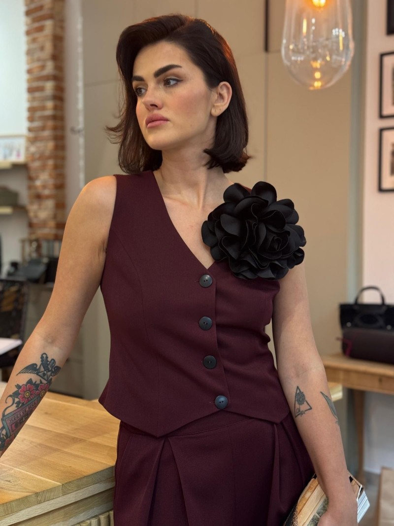 Miniatura produktu Kamizelka Olena Bordo