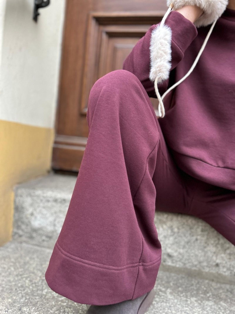 Miniatura produktu Spodnie New York Bordo