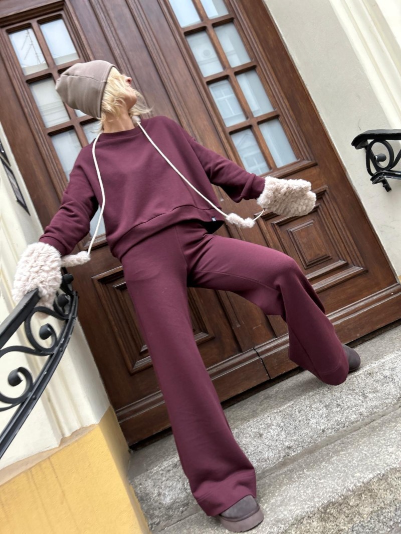 Miniatura produktu Spodnie New York Bordo