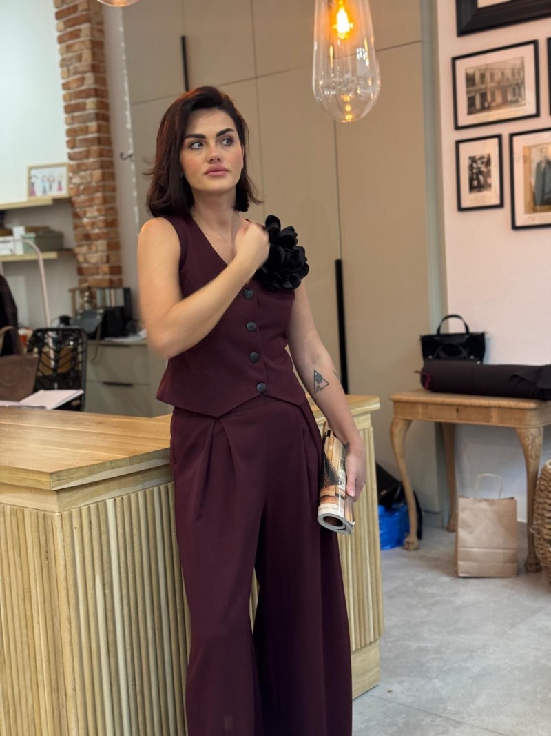 Miniatura produktu Spodnie Karl Bordo