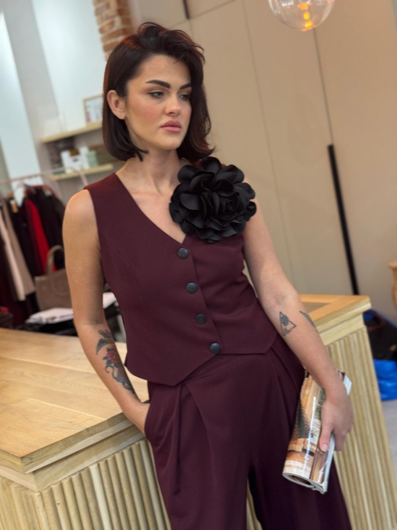 Miniatura produktu Spodnie Karl Bordo