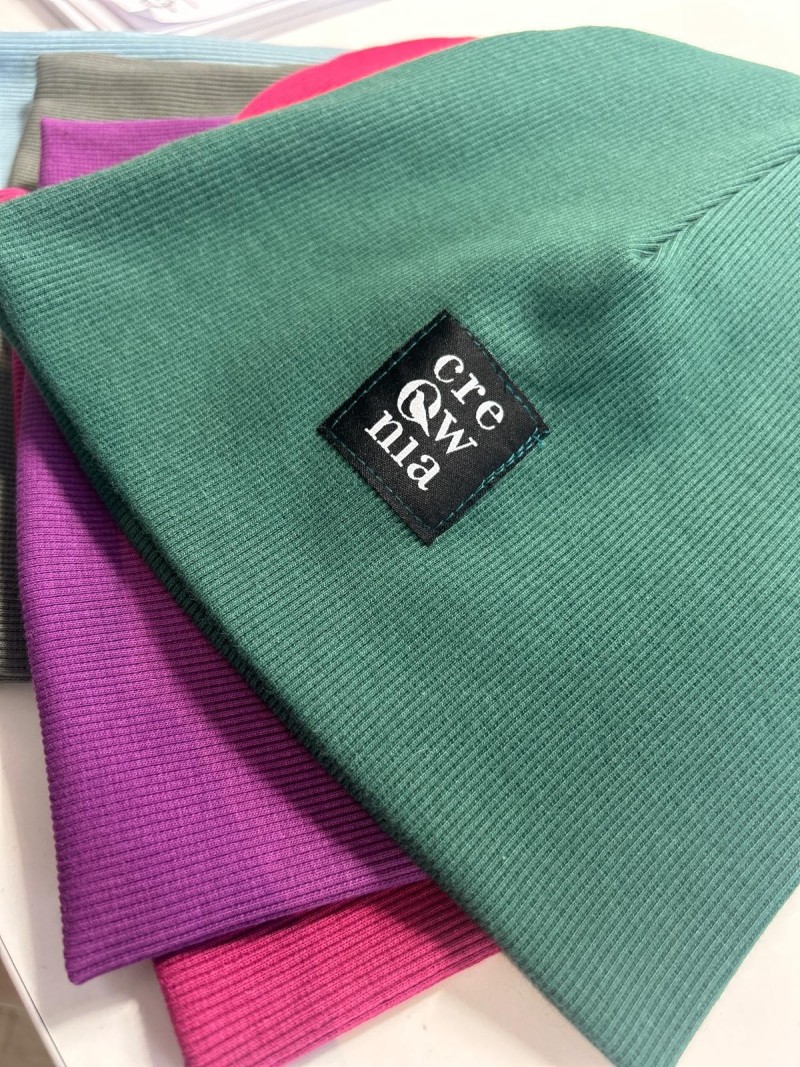 Miniatura produktu Zielona Bawełniana Czapka z naszywką Creo Green