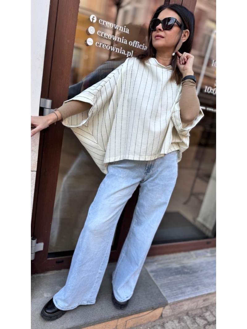 Miniatura produktu Bluza Oversize Butterfly White&Black