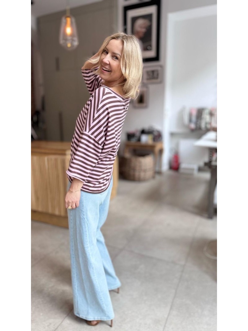 Miniatura produktu Bluza Ivonne Brown&Pink