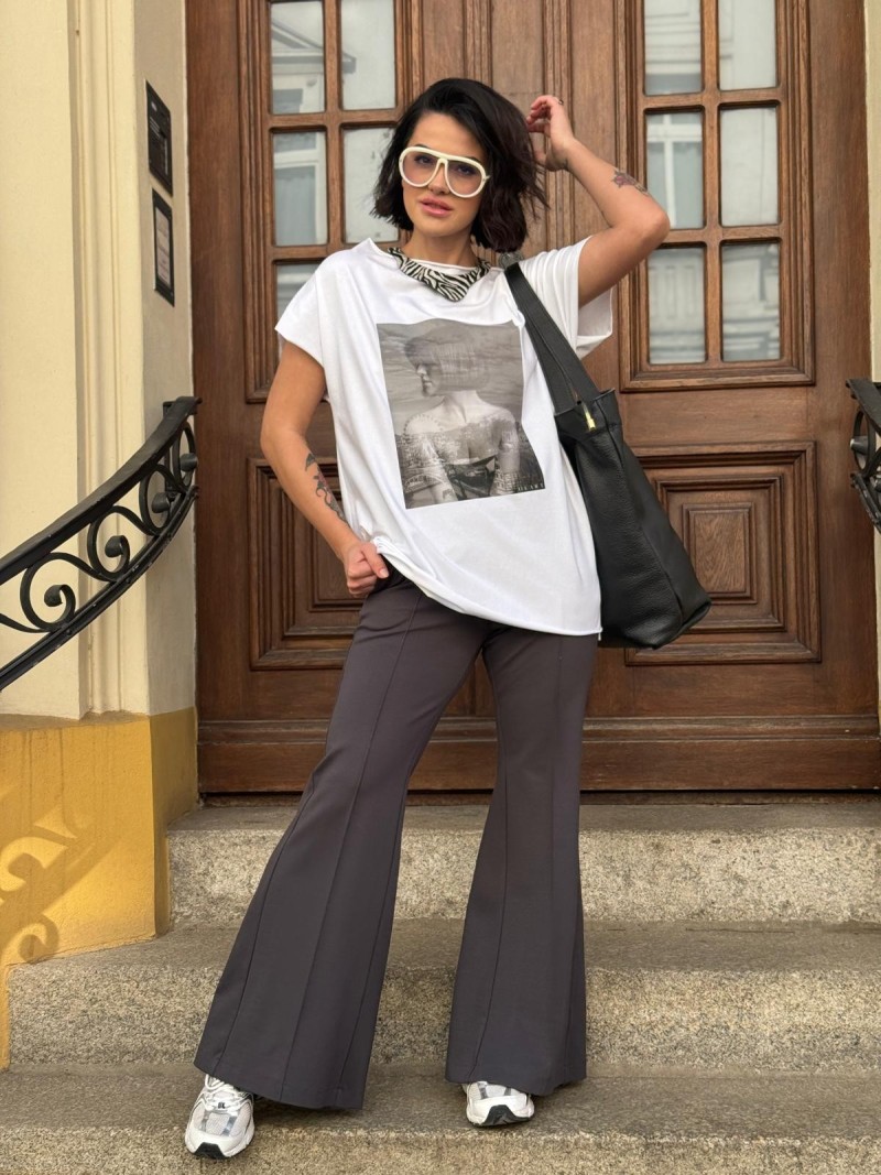 Miniatura produktu Spodnie Flare Graphite