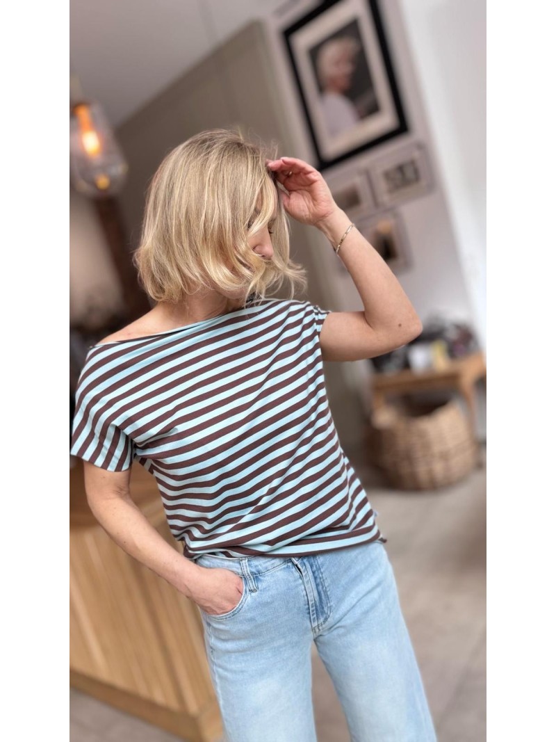 Miniatura produktu T-shirt Cleo Brown&Blue