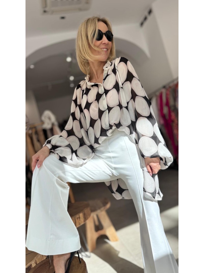 Miniatura produktu Spodnie Flare White