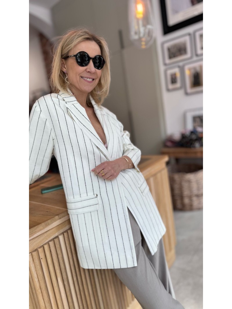 Miniatura produktu Żakiet Cassie White&Black