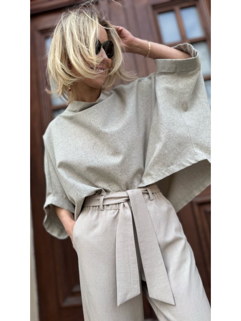 Miniatura produktu Bluza Oversize Butterfly Wool&Silk