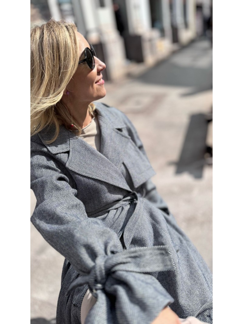 Miniatura produktu Płaszcz Creo Wool&Jodełka