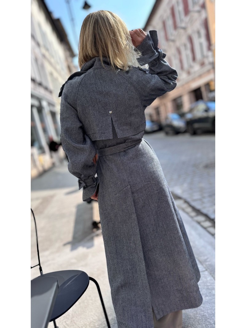 Miniatura produktu Płaszcz Creo Wool&Jodełka