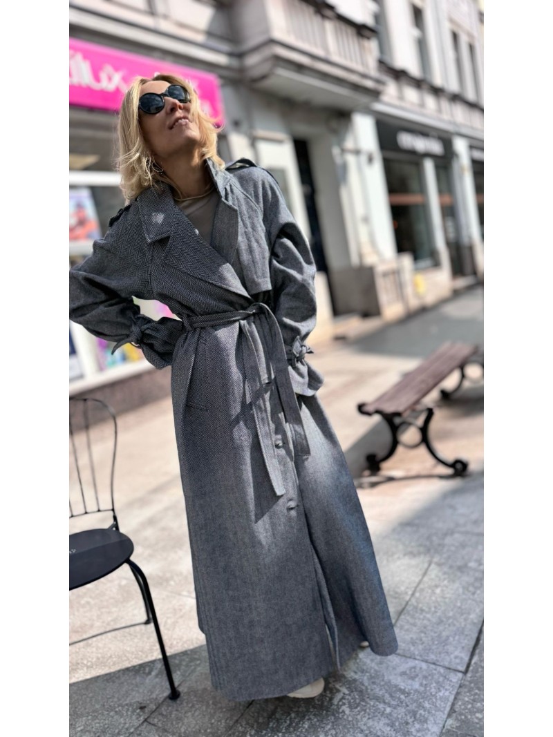 Miniatura produktu Płaszcz Creo Wool&Jodełka