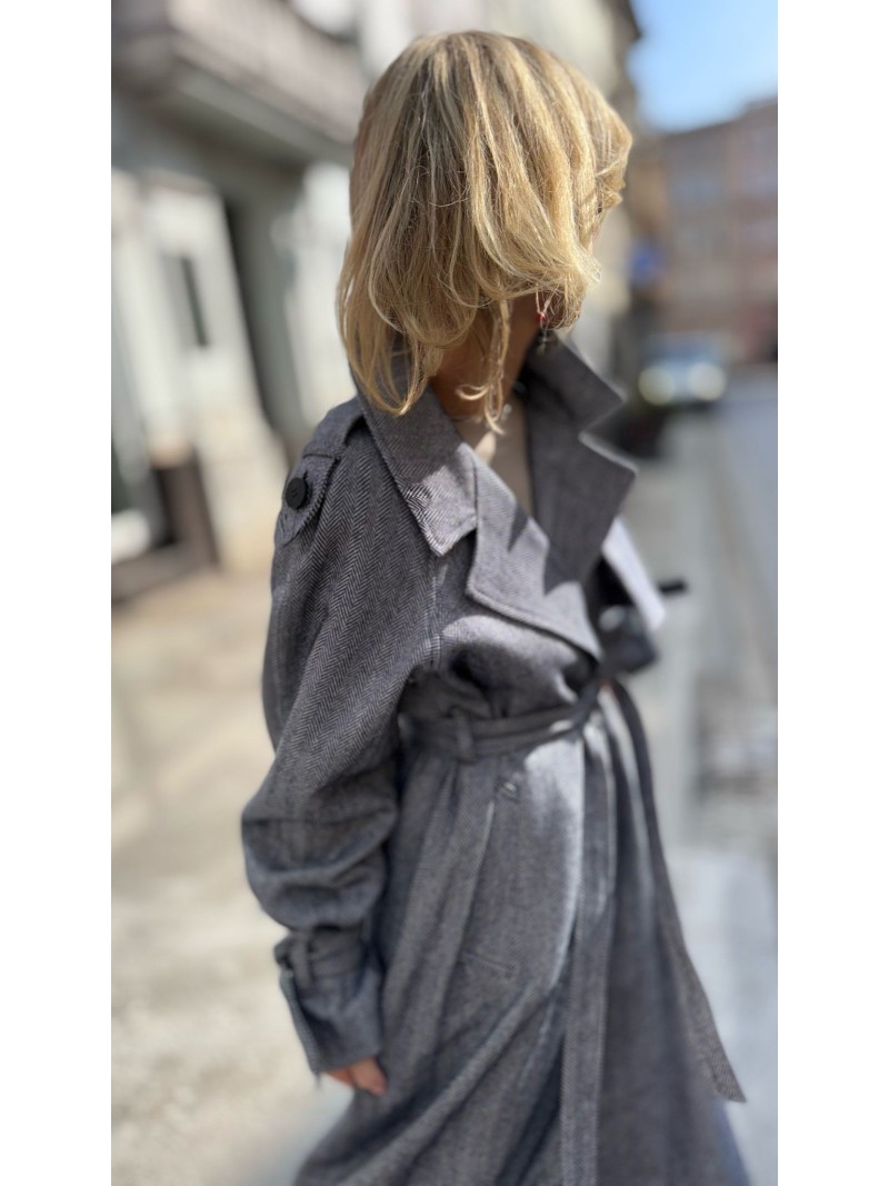 Miniatura produktu Płaszcz Creo Wool&Jodełka