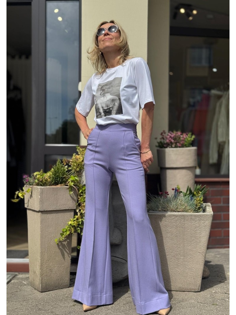 Miniatura produktu Spodnie Flare Lavender