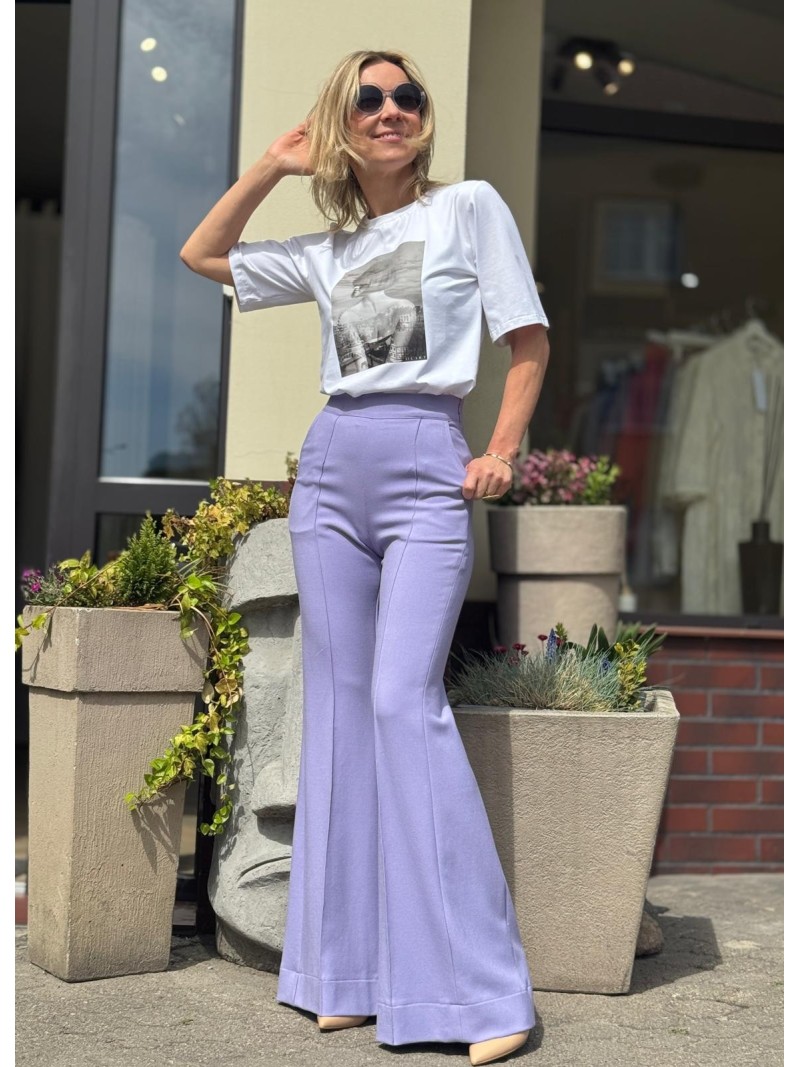 Miniatura produktu Spodnie Flare Lavender