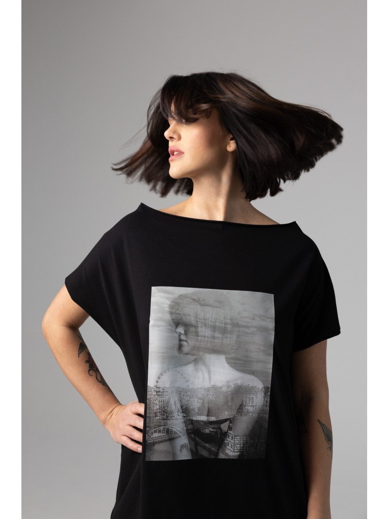 Miniatura produktu T-shirt CleoxOlart City Black