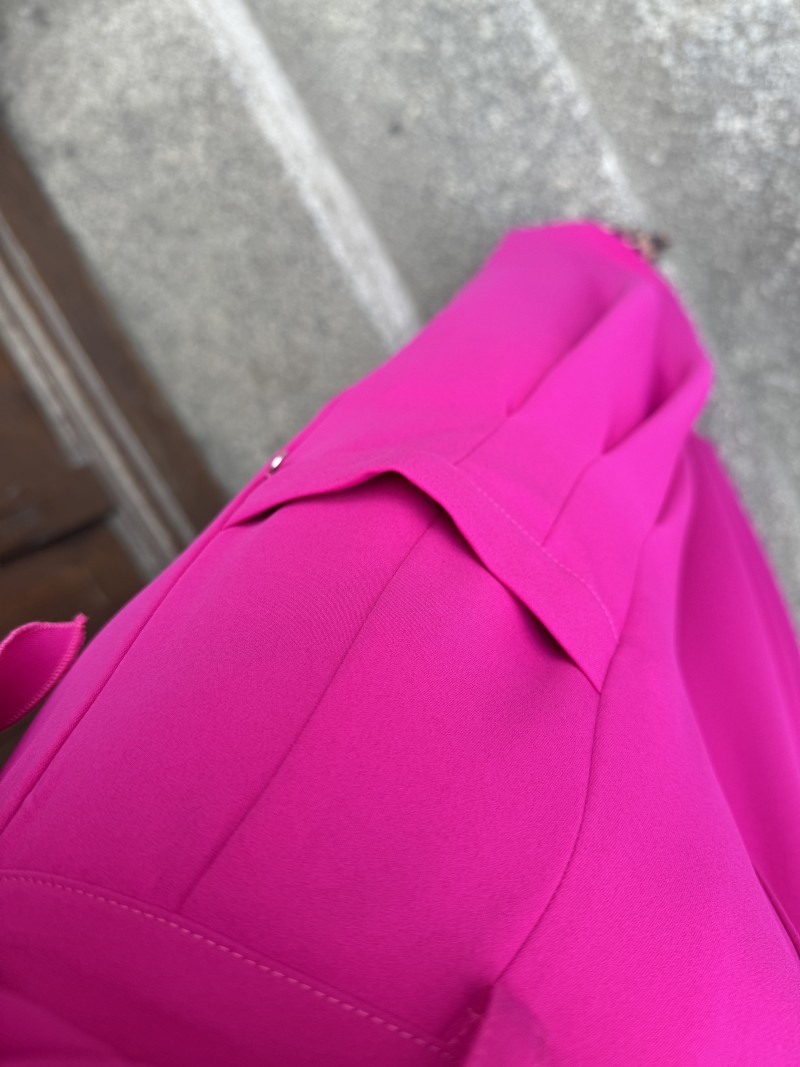 Miniatura produktu Fuksjowe Spodnie Damskie z szerokimi nogawkami Ottavio Magenta