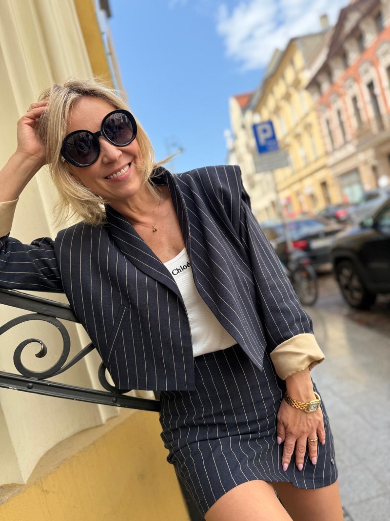 Miniatura produktu Kurtka Ulla Short & Lines Navy