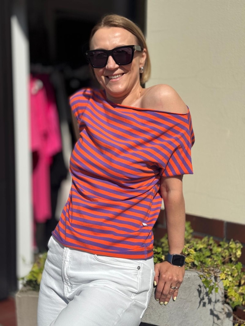 Miniatura produktu T-shirt Cleo Orange&Purple